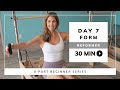 Day 7 Form Reformer Workout | Beginner to Intermediate Level