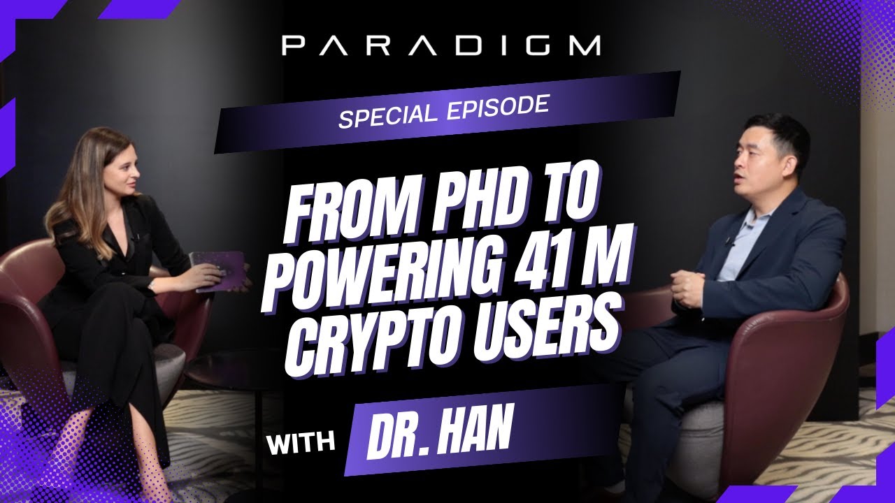 From PhD to Powering 41M Crypto Users: Dr. Han Lin on Building Gate |  Paradigm Season 2
