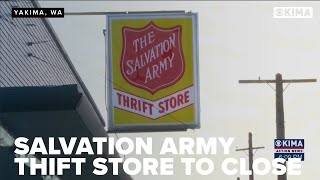 Salvation Army Thrift Store to Close