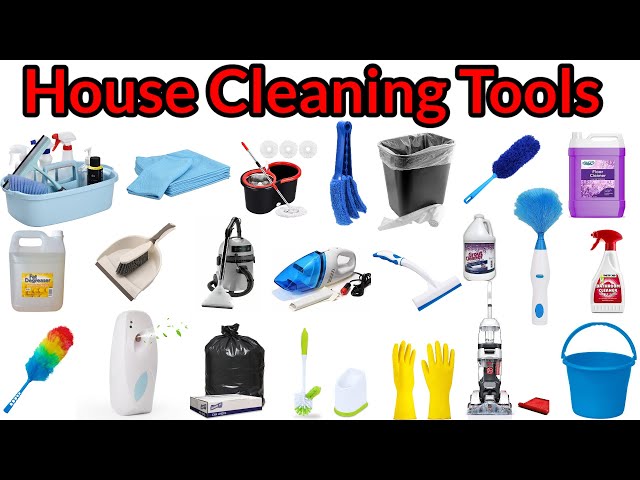 Top House Cleaning Items, House cleaning items name with pictures, House  Cleaning Tools/ items