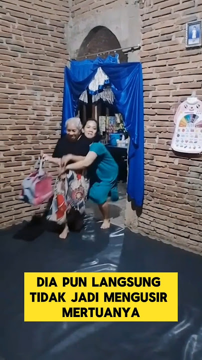 momen lucu ketika menantu mengusir ibu mertua nya ‼️‼️ #ngakak #lucu #ketawa #mertua #menantu