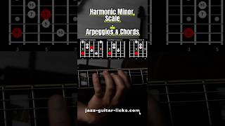 Harmonic Minor Scale Guitar Arpeggios And Chords #guitarscales #guitarchords #harmonicminor