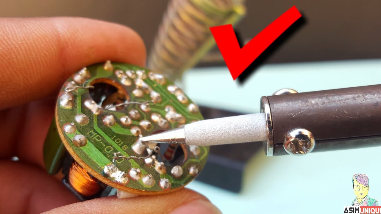 How to change Solder 40w heating Element & solder bit (New idea) YouTube