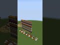 Villager Trade Wall — Minecraft Speed Build #minecraft #speedbuild #minecraftspeedbuild