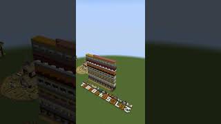 Villager Trade Wall — Minecraft Speed Build #minecraft #speedbuild #minecraftspeedbuild