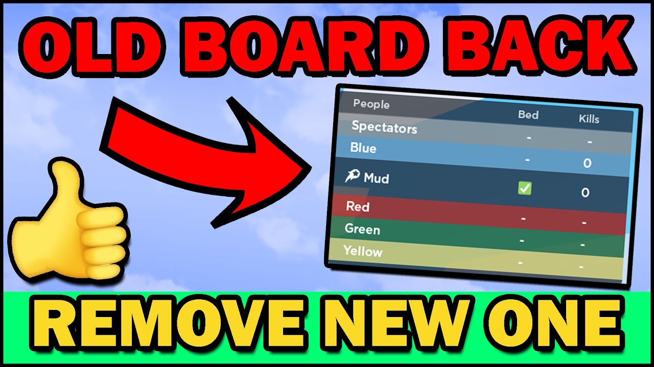 HOW TO GET OLD PLAYER BOARD BACK Roblox Bedwars YouTube how-to-get-old-player-board-back-roblox-bedwars-youtube