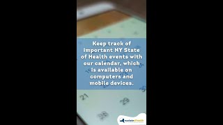 Don't Miss An Event With Our Calendar!