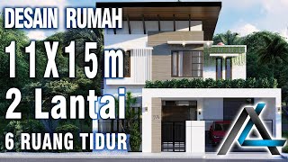 DESAIN RUMAH 11 X 15  meter I Subscriber – DESAIN RUMAH KONTEMPORER  MODERN - GIVEAWAY