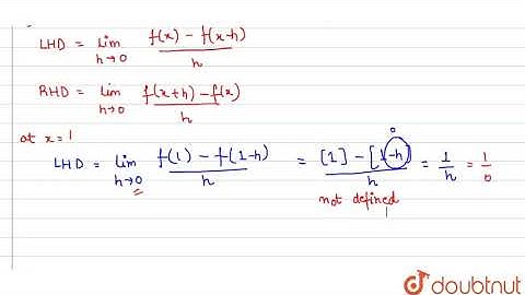 Prove that the greatest integer function defined by `f(x) = [x], 0x3`, | Class 12 Maths | Doubtnut