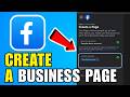 How To Create A Facebook Business Page (2026) (Complete Guide)