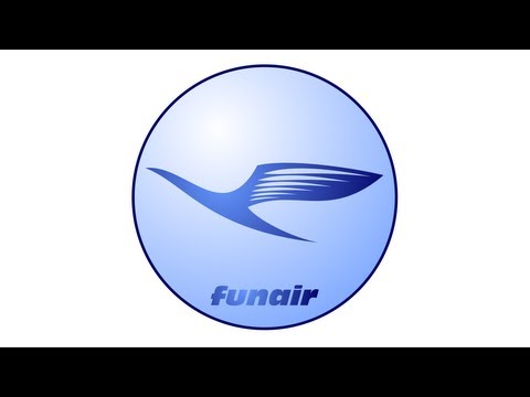 Cvičení pro Corel Draw – logo “FunAir”