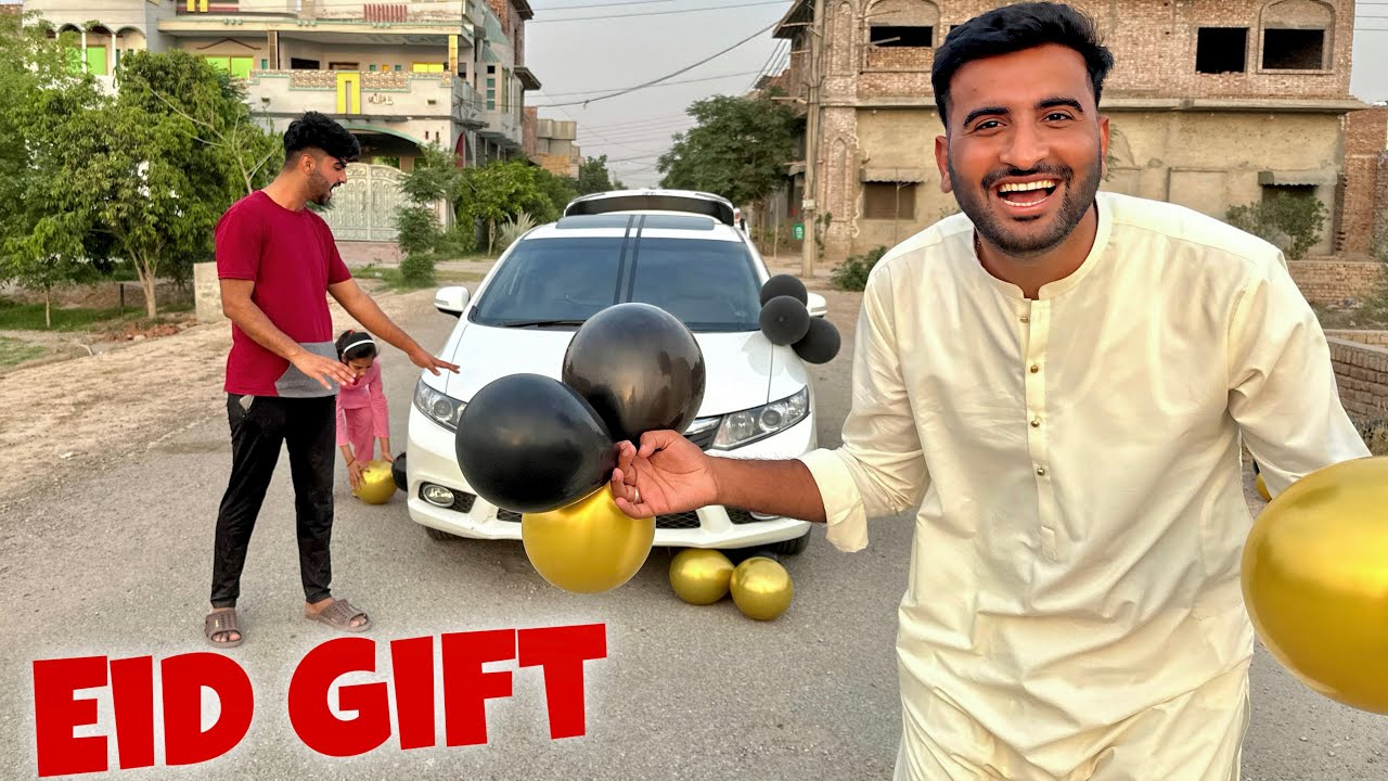 Sabtain ko Eidi Main Car Gift Kr Di 😍