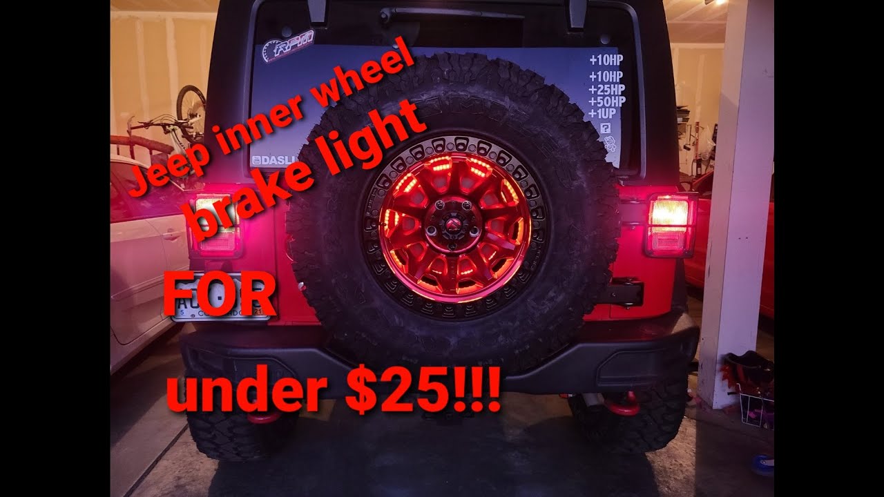 Suparee Jeep Inner Wheel Brake Light From Amazon YouTube