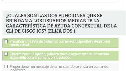 Examen Capitulo 2 - CCNA 1 2020