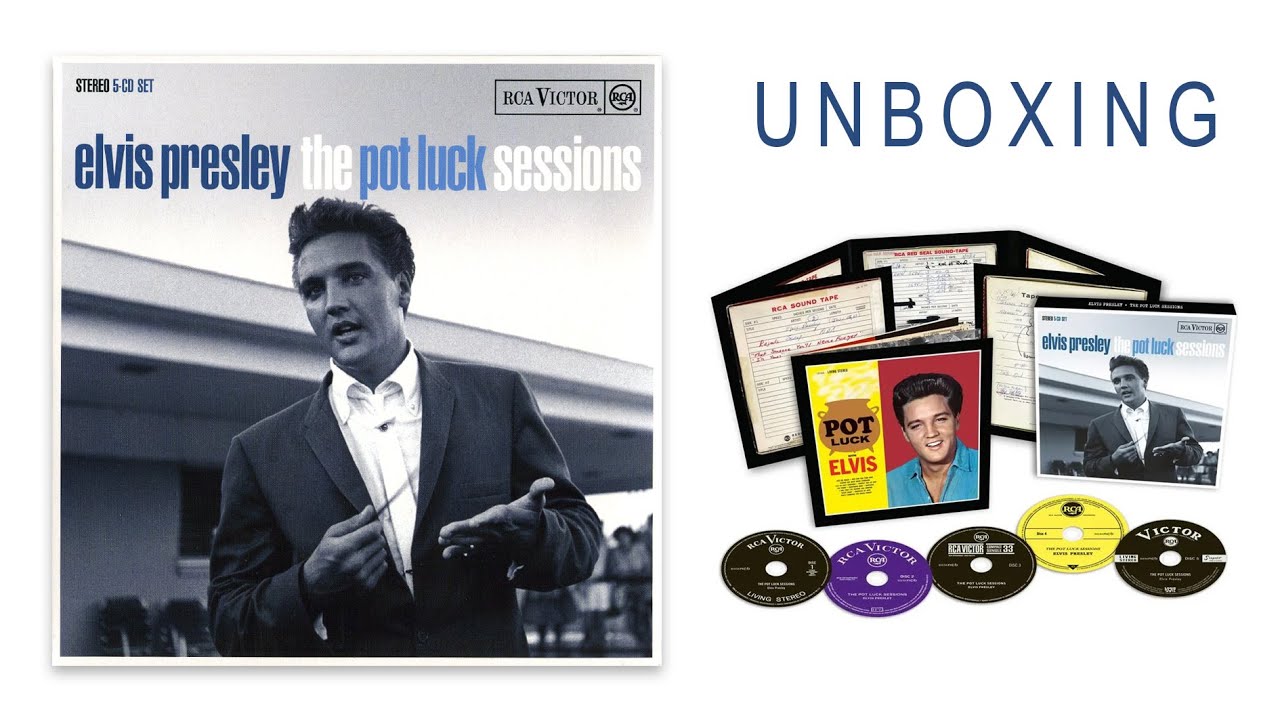 エルヴィスプレスリー【FTD-Pot Luck Sessions 】5CD The Pot Luck Sessions' FTD Deluxe Box-set - EIN Review