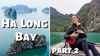 HA LONG BAY - Part 2 | The BEST travel destination in VIETNAM | Luxury Cruise |Travel Vlog #55 |NEXT