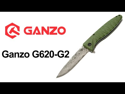 Ganzo G620G-2 — складной нож — видео обзор 130.com.ua