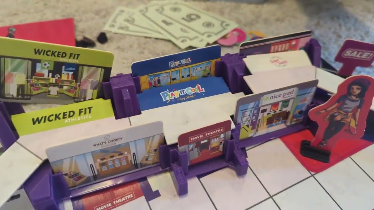 Hasbro Gaming Mall Madness, Talking Electronic Shopping Spree Board Game Review