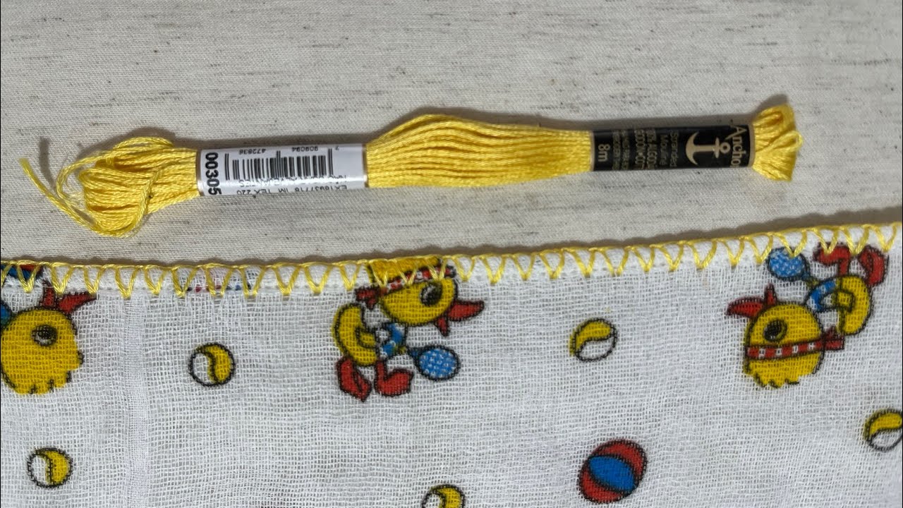 Fralda com ponto caseado!