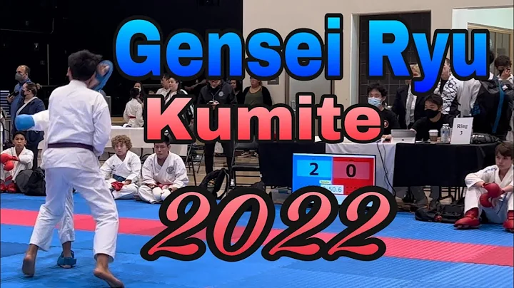 Gensei Ryu Tournament Kumite 2022 - Logan Voong
