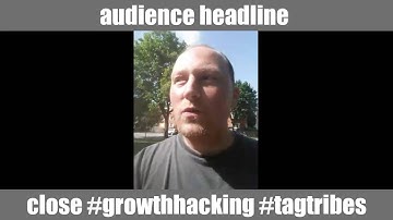 audience headline close #growthhacking #tagtribes | RonOrr.com | Friction-Free Habit Loops