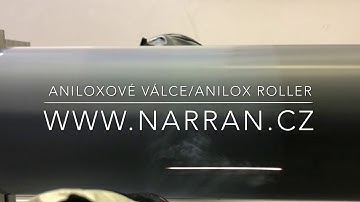 anilox roll cleaning - aniloxové válce čištění