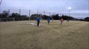 Midfielders functional training (1)