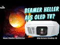 Beamer heller als OLED? Schlägt der Epson QL7000 einen OLED TV mit der Abyss Obsidian Blackscreen?