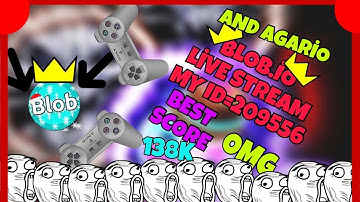 BLOB.İO CRAZY MODE LİVE STREAM [MY ID=209556] & AGAR.İO PARTY CODE=QUH657