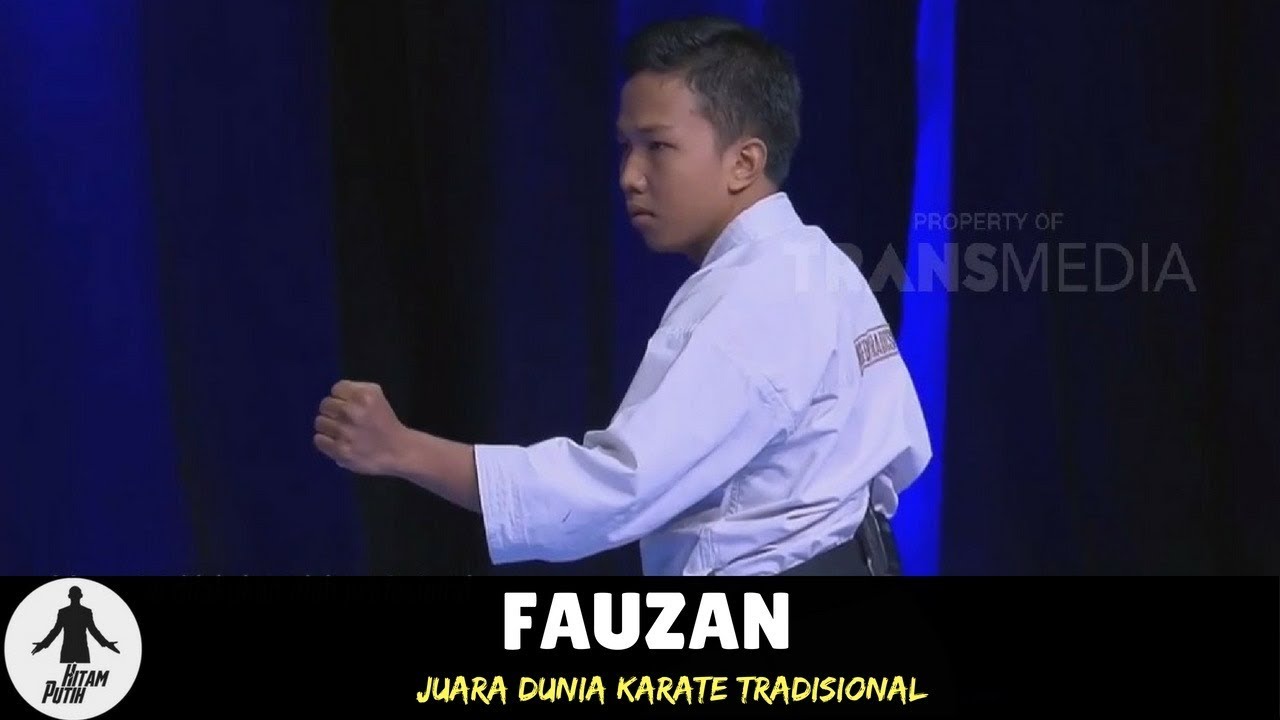 FAUZAN Juara Dunia Karate Tradisional HITAM PUTIH 19 07 18 2 4