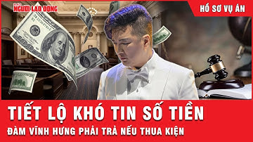 Vụ kiện đình đám: Đàm Vĩnh Hưng có thể phải trả bao nhiêu tiền nếu thua kiện tỉ phú Mỹ?| Hồ sơ vụ án
