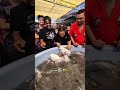 素手で大量の魚を一気に捕獲！？😱 # #ショート動画