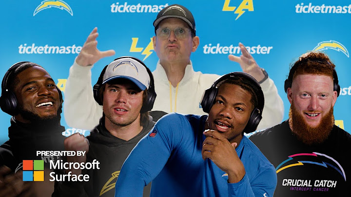 NFL Pros React To Jim Harbaugh | LA Chargers