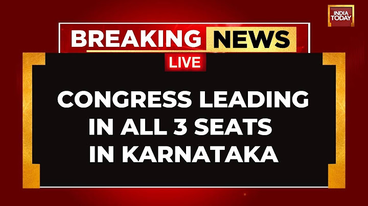 LIVE By-poll Election Results 2024: Congress Leading In All 3 Seats In Karnataka | Karnataka News