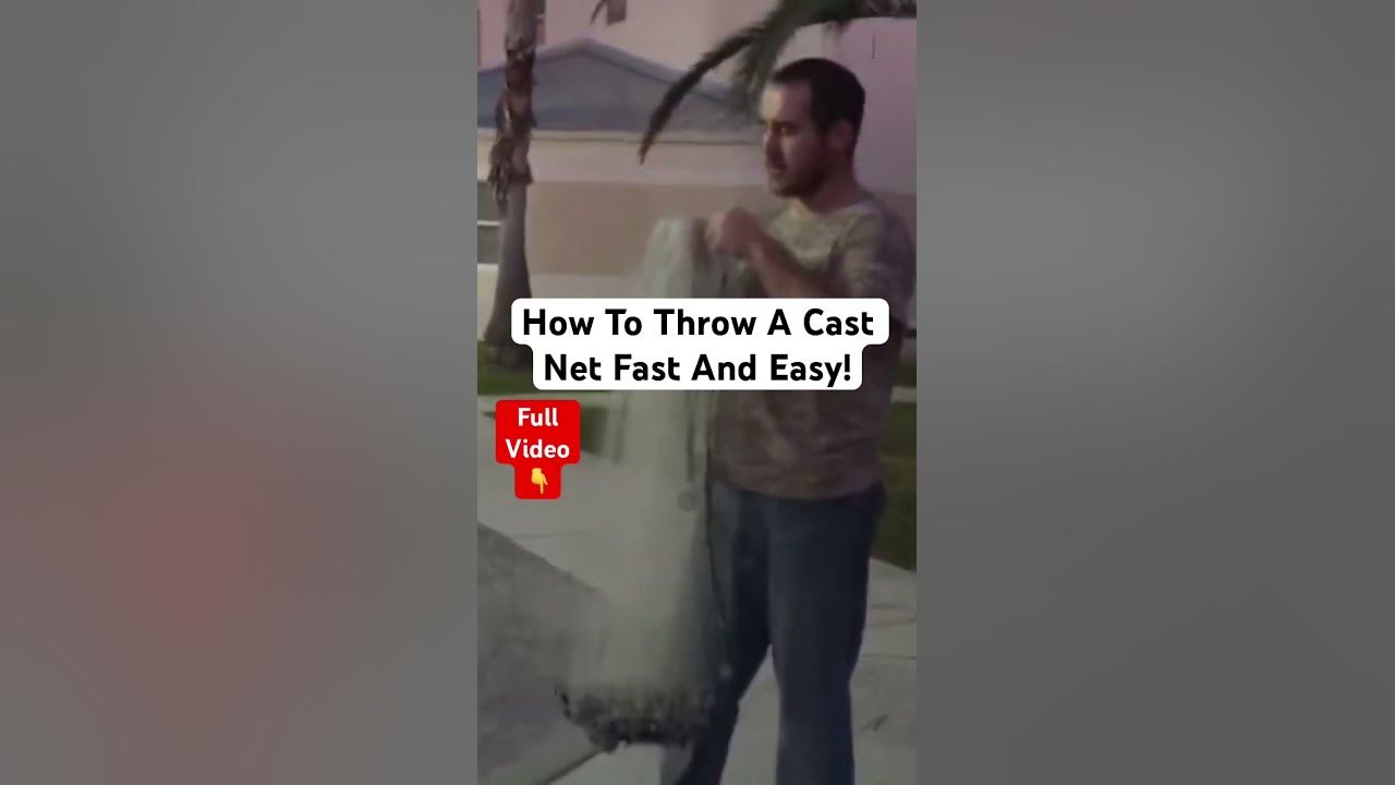 How to Throw a Cast Net #shorts 