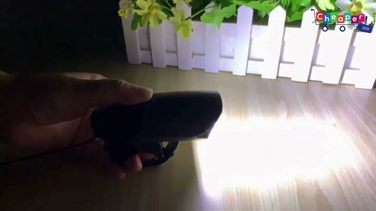 "Brighten Your Ride: Cycle Front Light with Horn 🚴💡📢"