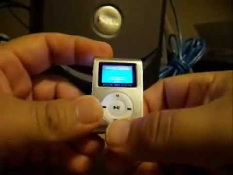 mp3 player operate