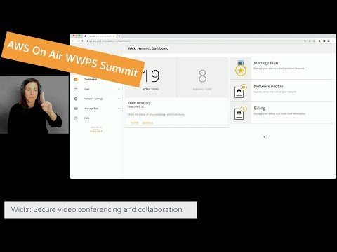 AWS On Air WWPS Summit 2022 ft. Wickr: Secure video conferencing and collaboration | AWS Events