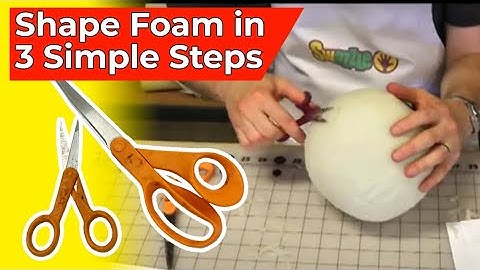 Learn How to Use Blades and Scissors to Refine a Puppet Foam Shape - Swazzle Puppet Studio Episode 3
