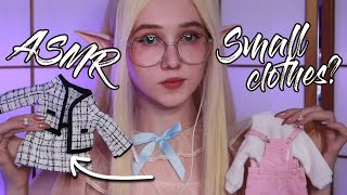 ASMR with small CLOTHES 😍 unusual triggers for relaxation