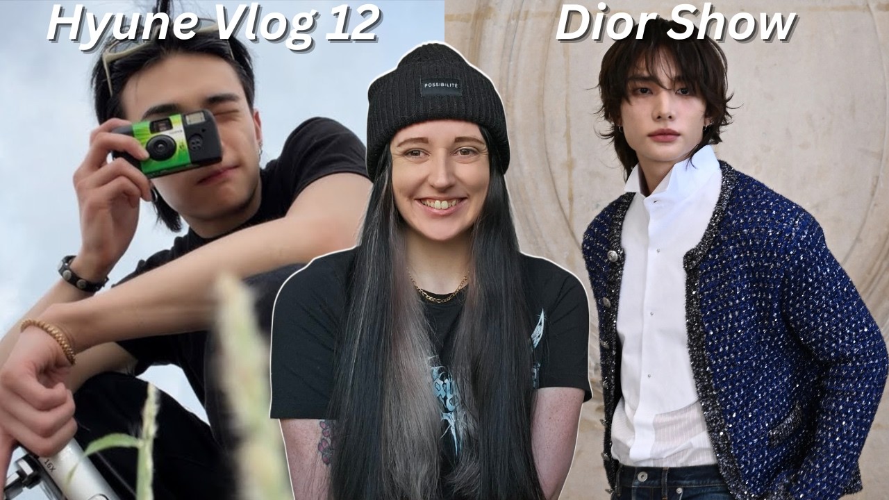 SKZ Vlog Hyunjin Hyun.e’s Holiday 12 | Hyunjin First Dior Show Vlog REACTION