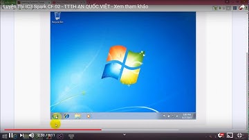 Ôn thi tin học IC3-SPARK-CF02, ThS Phan Phước Long, TTTH An Quốc Việt TPHCM