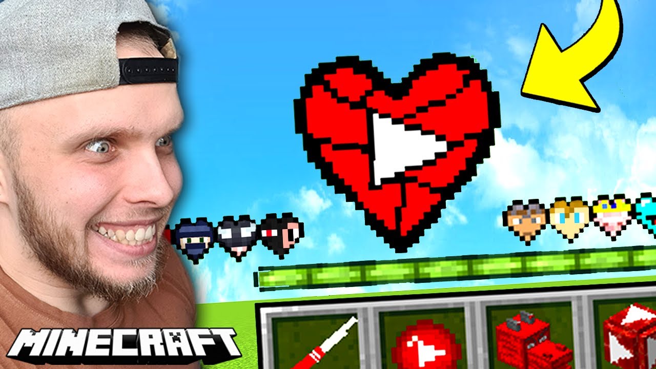MINECRAFT, ale YOUTUBERZY TO SERCA! *wow*