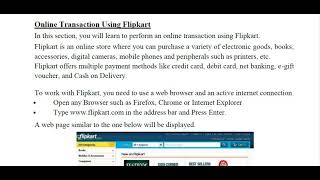 Class X || Subject Specific Skills || Unit 4 || Web Applications || Session 7 - Online Transactions screenshot 2