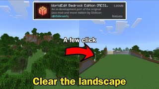 How to Use WorldEdit to Clean Your Minecraft Landscape