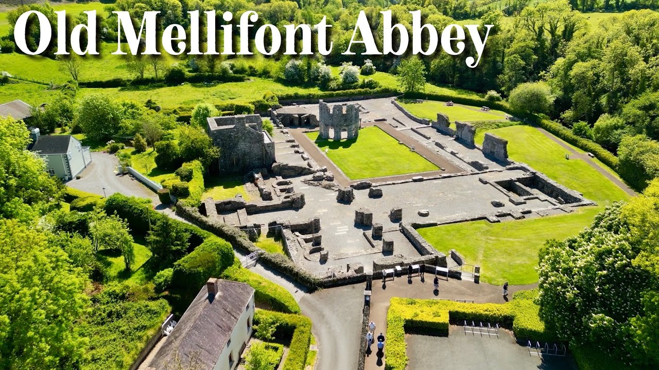 Old Mellifont Abbey | Monastic Site | County Louth | Ireland | 4K Aerial Film