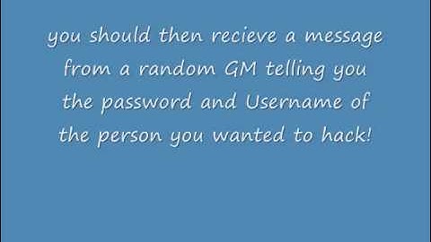 THE REAL WAY TO HACK WoW ACCOUNTS