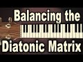 Balancing the Diatonic Matrix