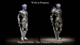 Regnum Online Technology Update - New Character Prototypes