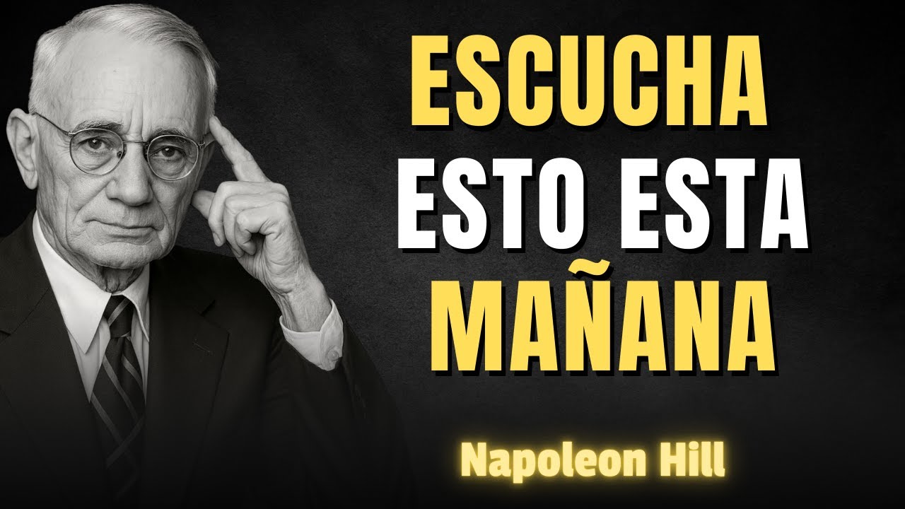 Escucha Esto Esta Mañana y Tu Mentalidad Cambiará por Completo | Napoleon Hill